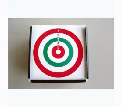 Square target holder of metal cm.10X10